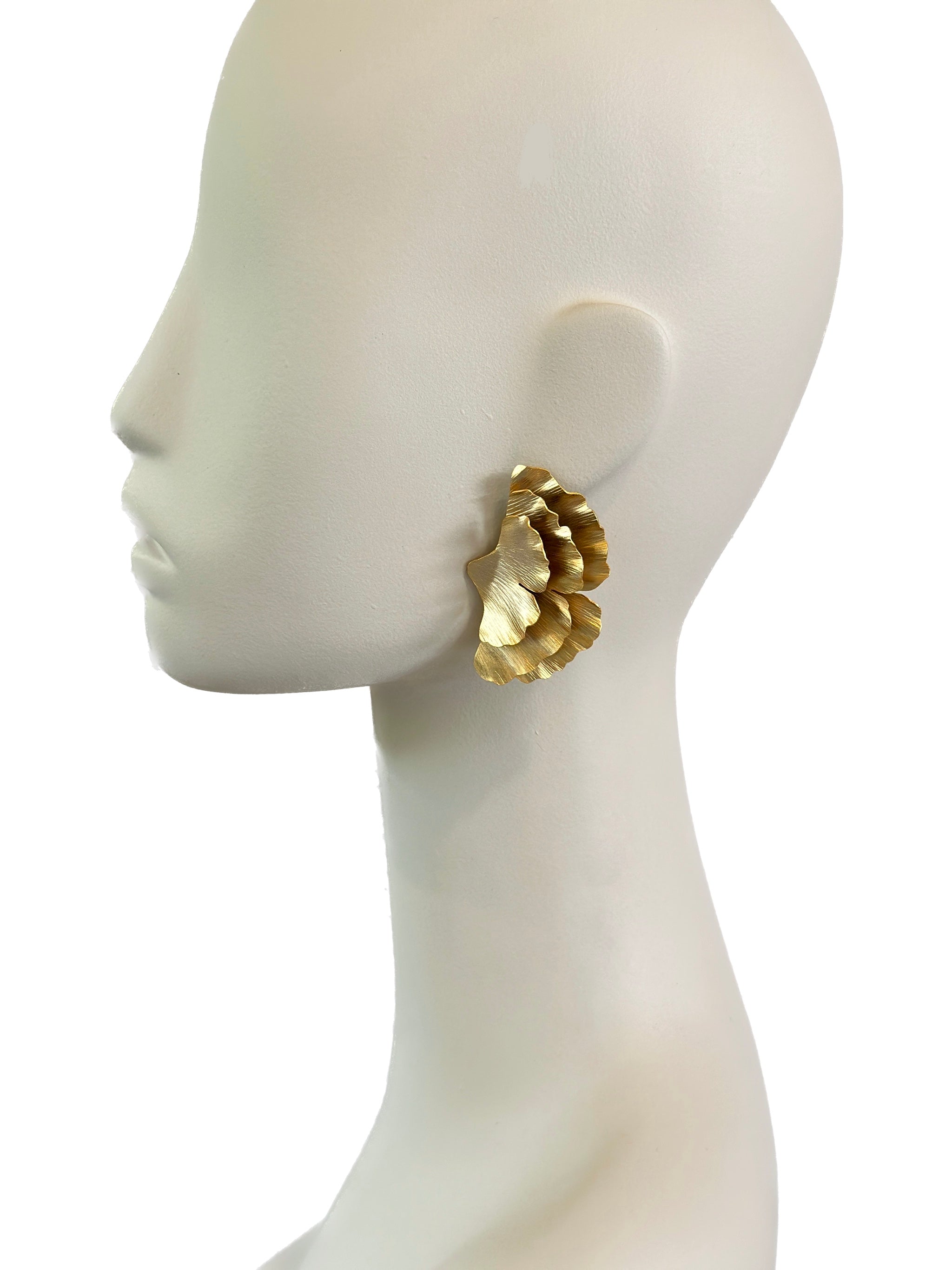 LAYERED LARGE EARRINGS