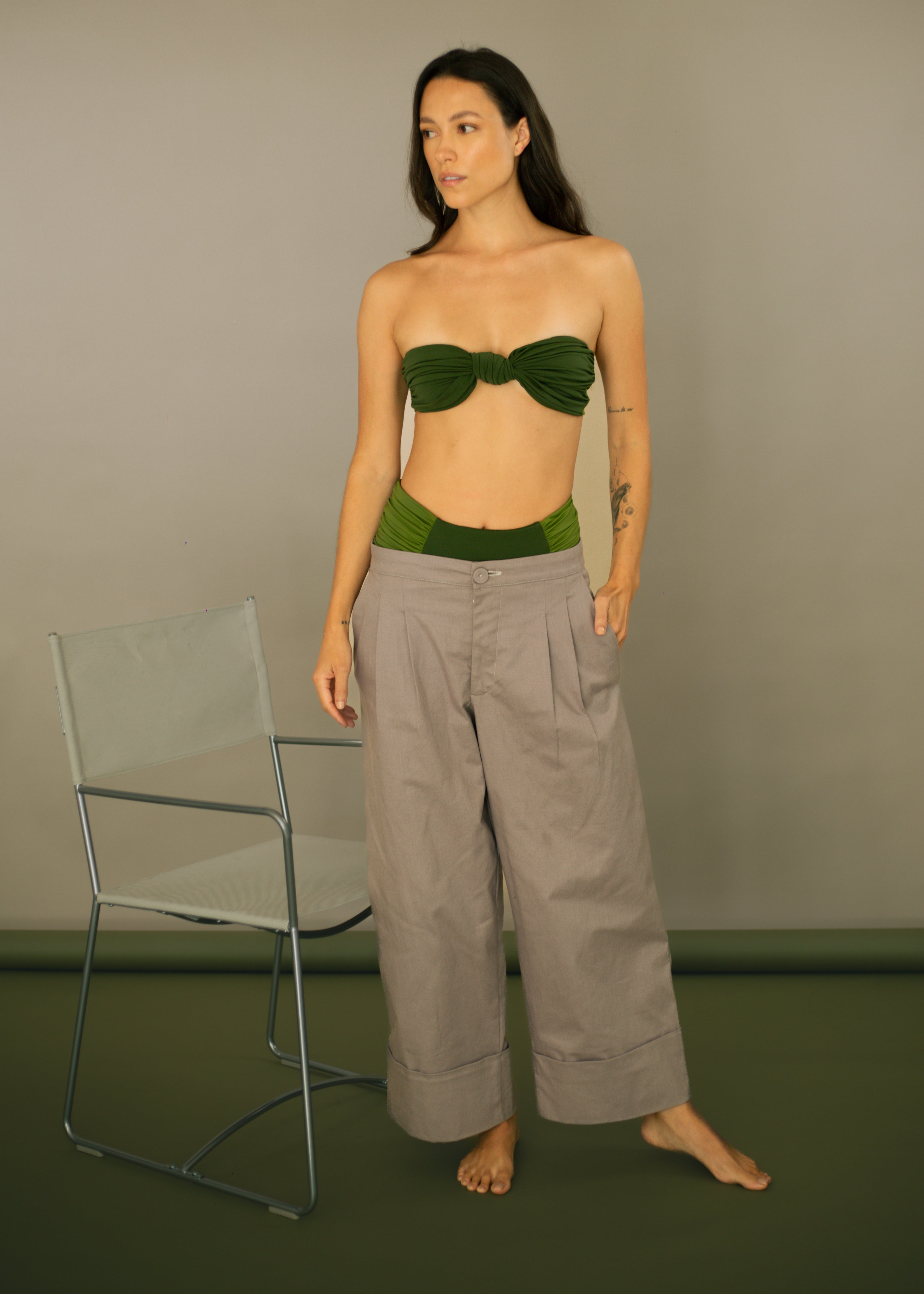 Frankie Lilac Cropped Pants