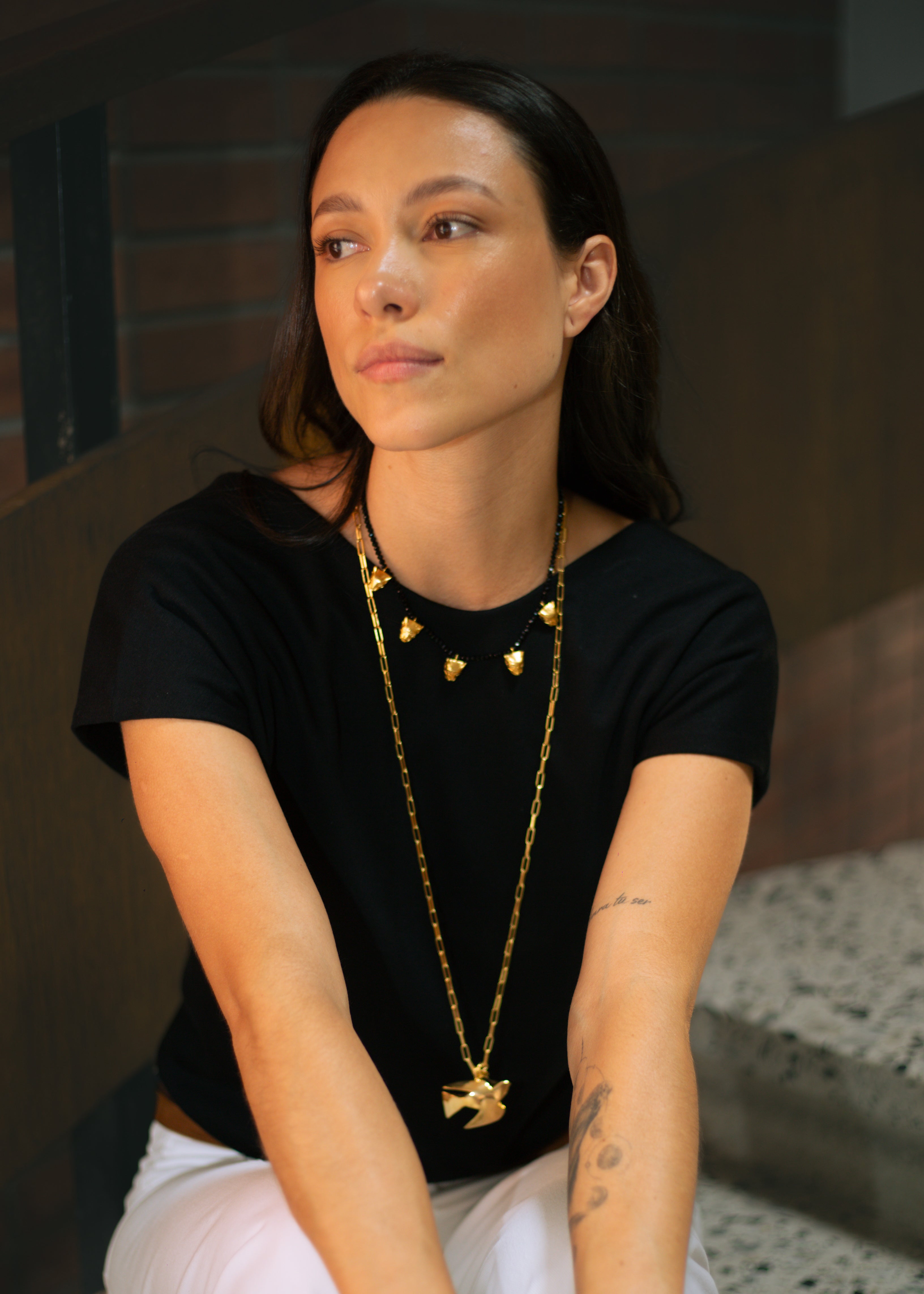 Guardianes del Jaguar Necklace