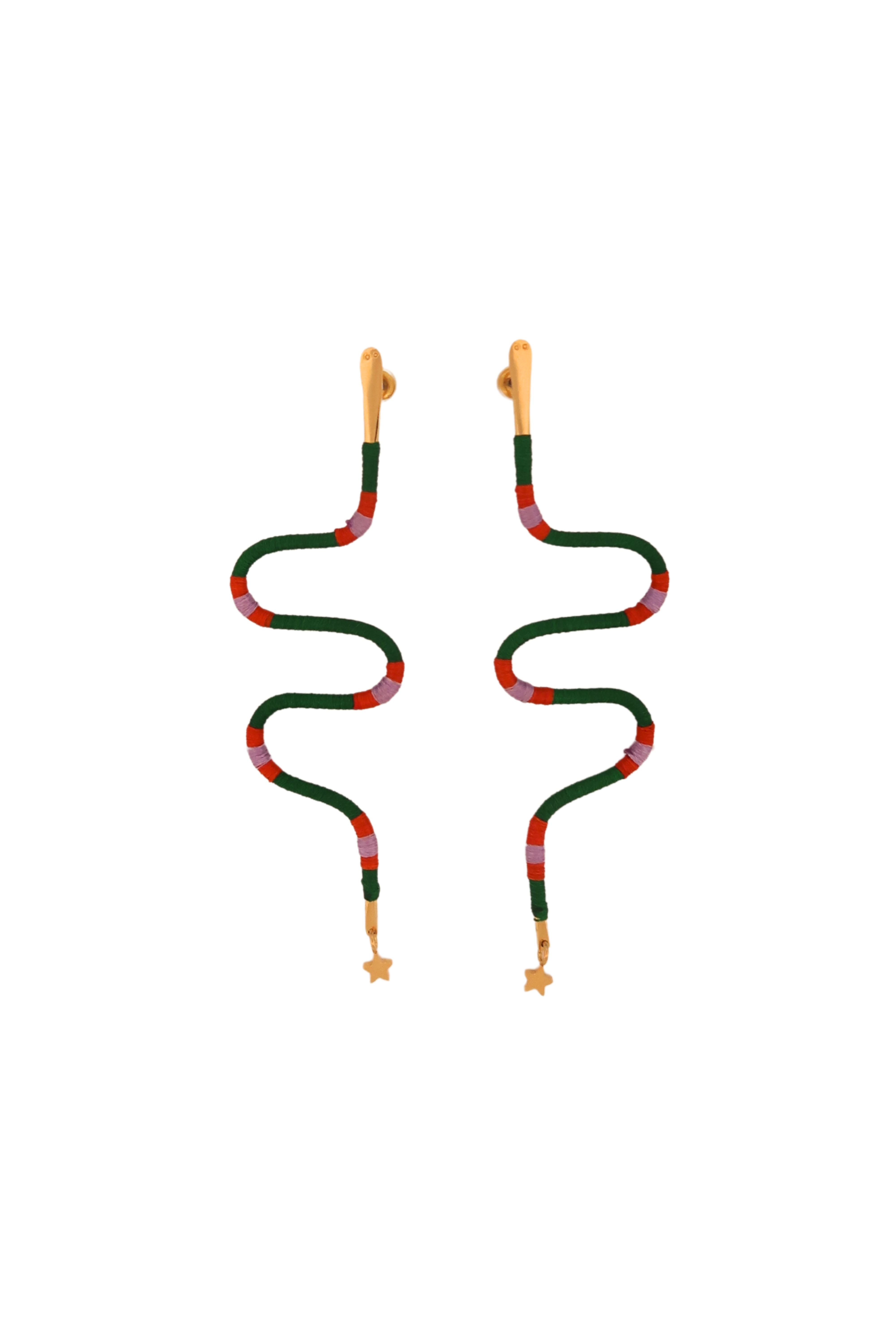 SNEAKY SNAKE EARRINGS