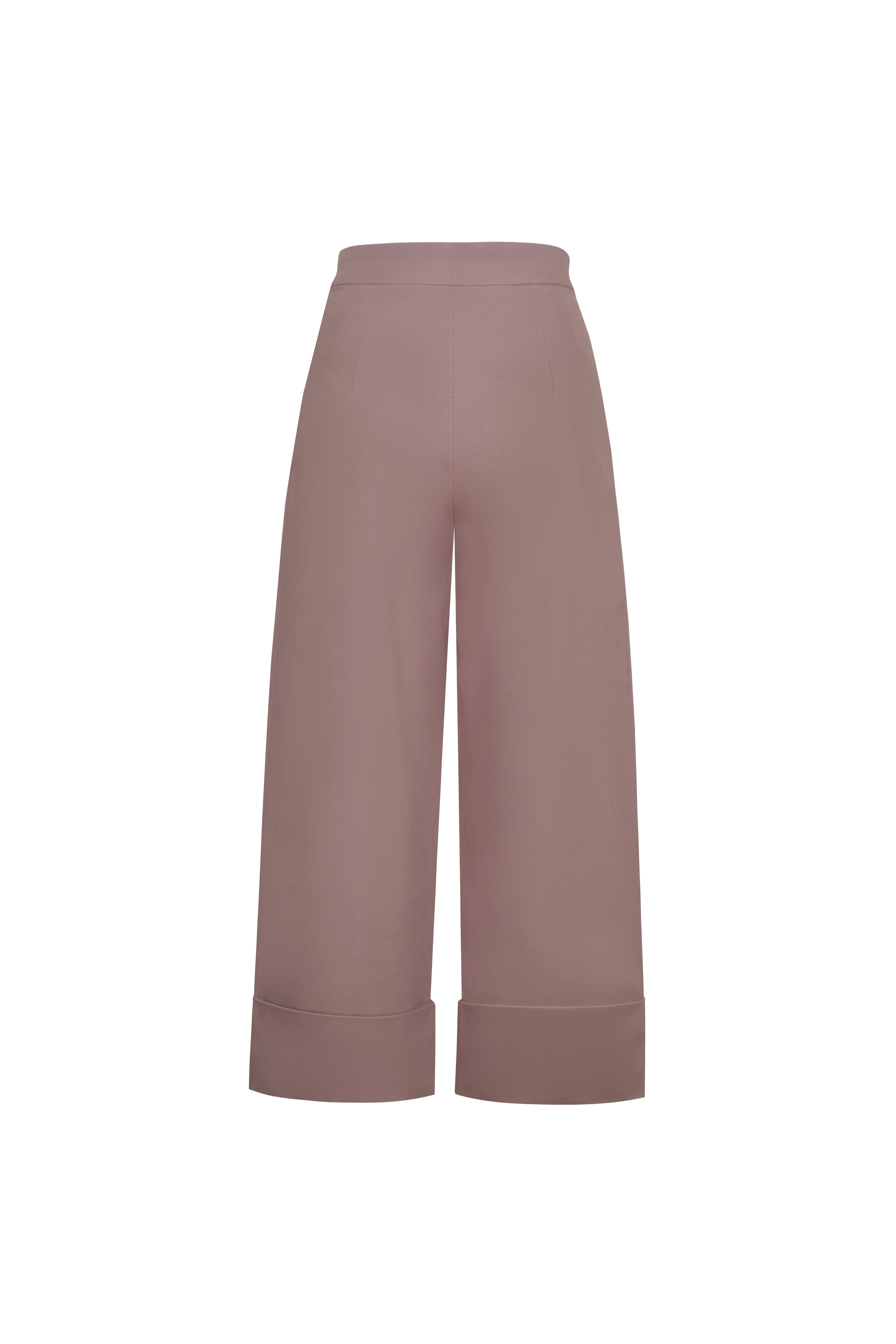 Frankie Lilac Cropped Pants