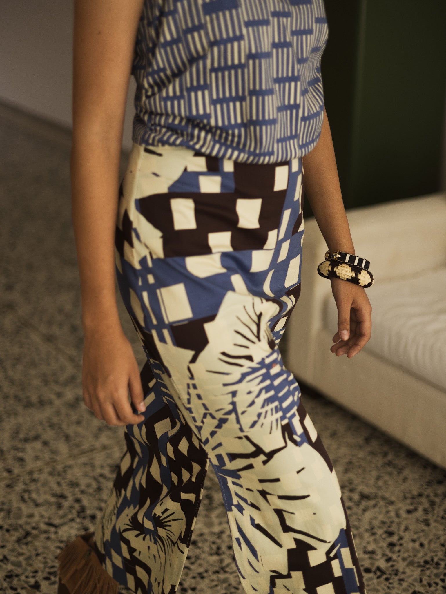 CALIXTA HALTER DRESS