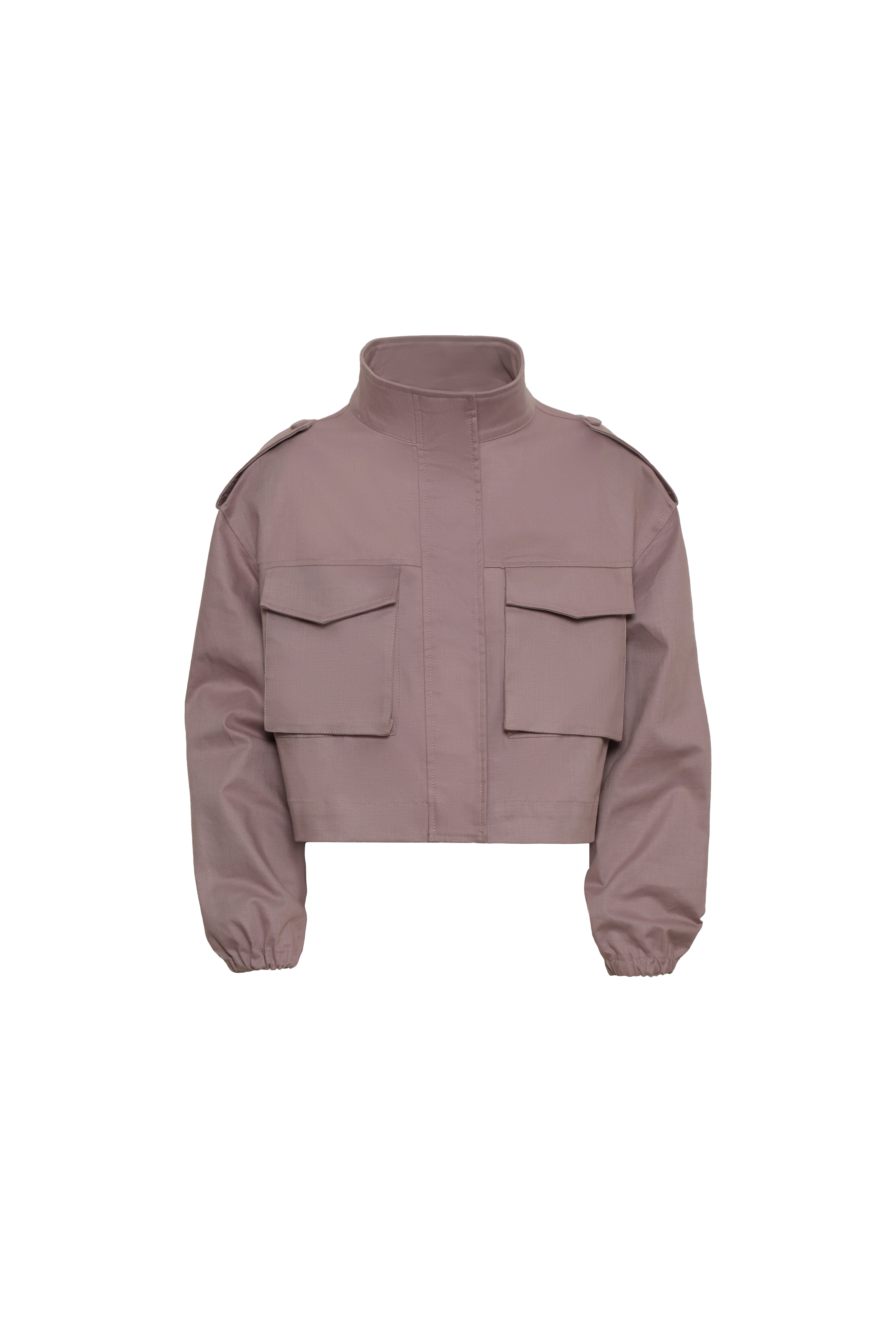 Blaine Lilac Bomber Jacket