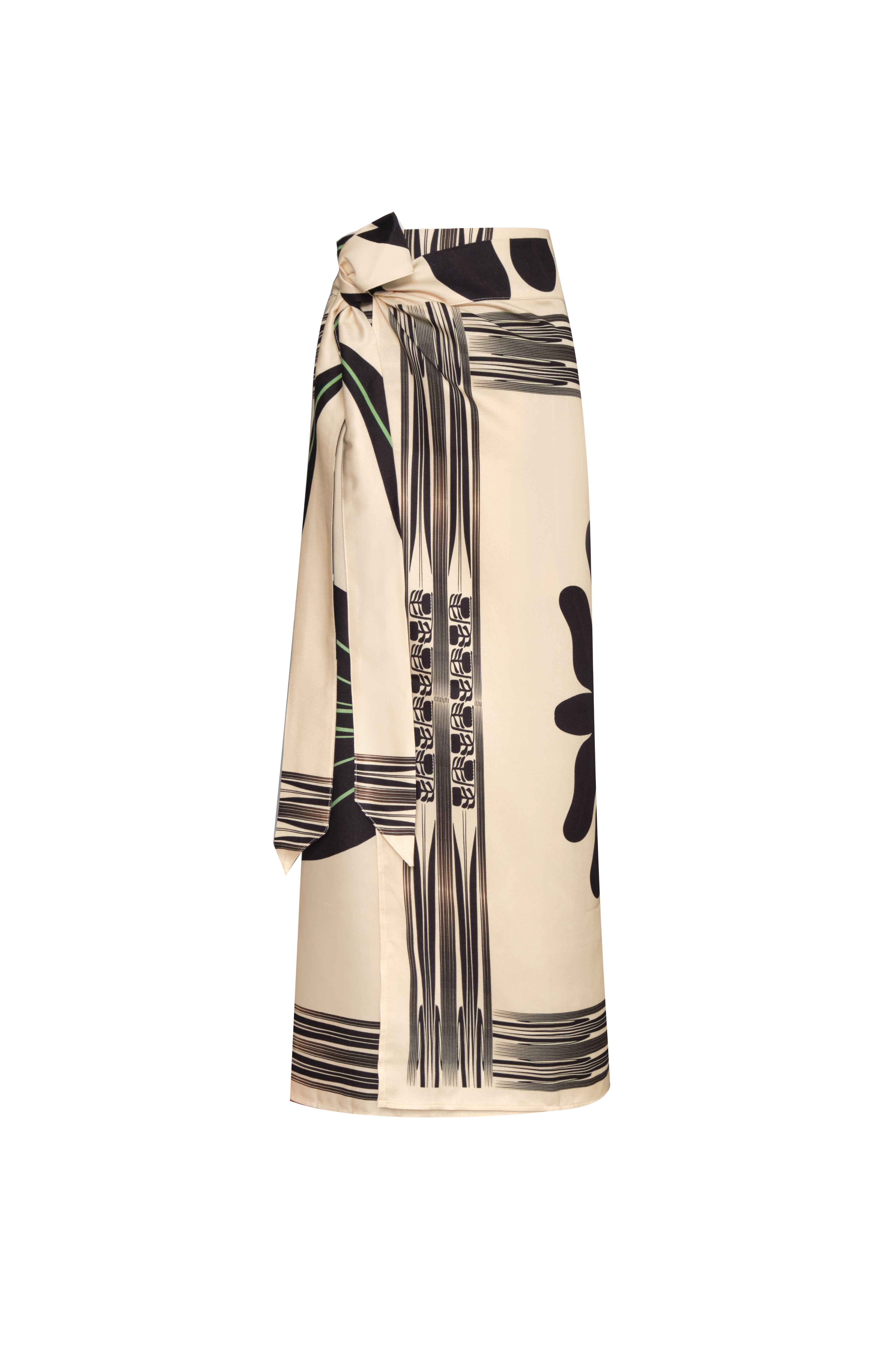 Midnight Palm Sarong