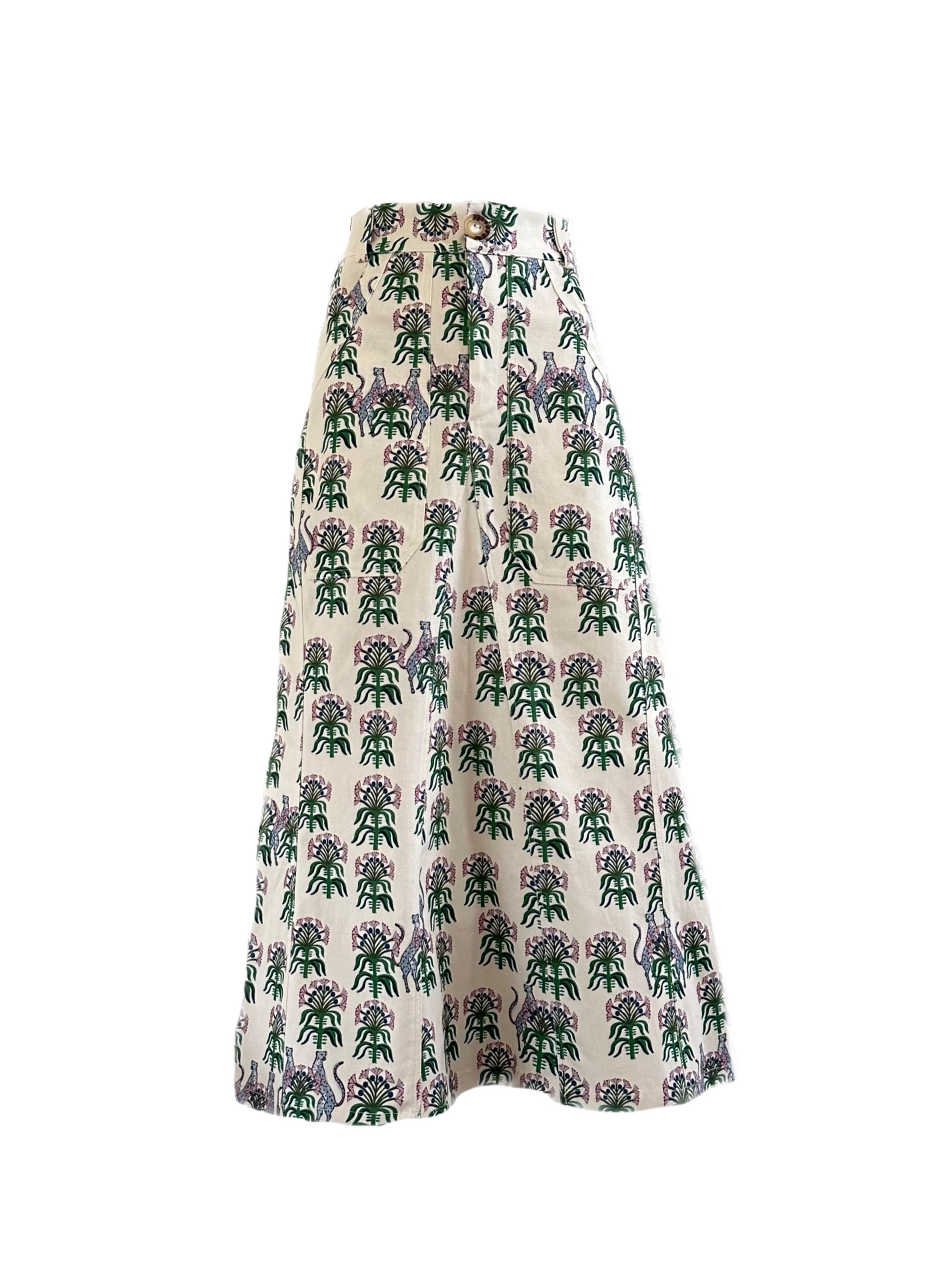 Tamil Sheetah Skirt