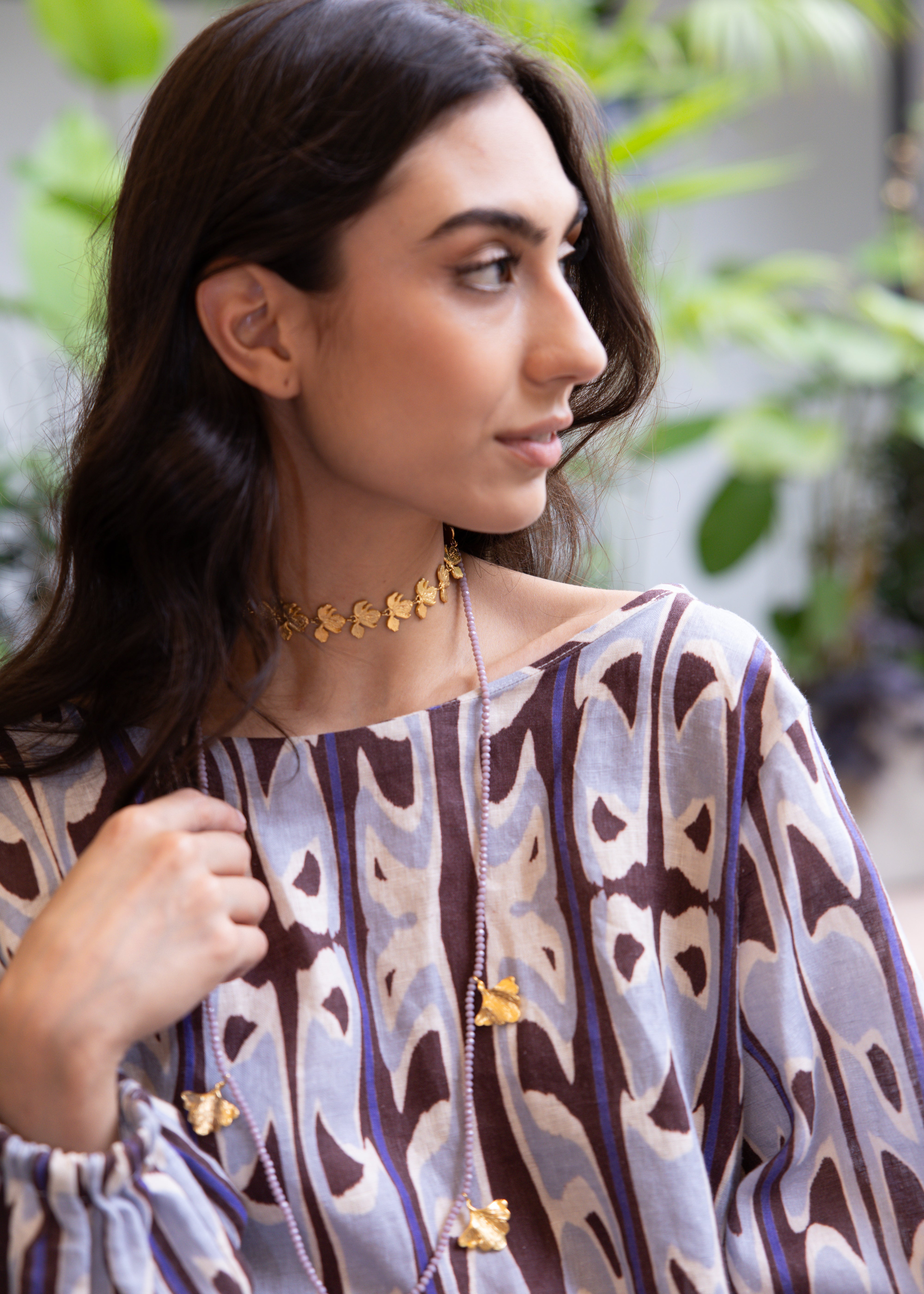 Orchid Necklace