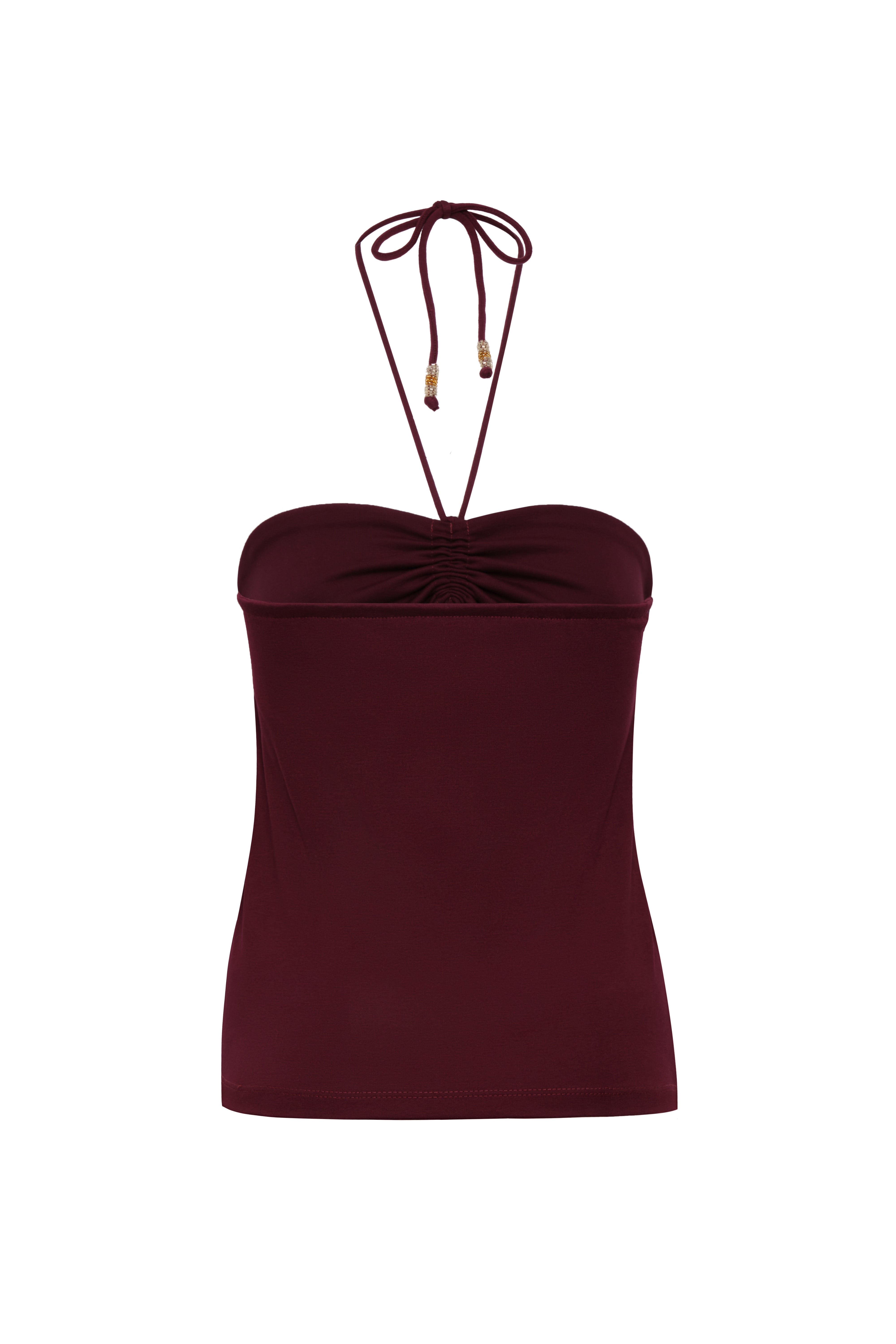 BURGUNDY AMANDA TOP