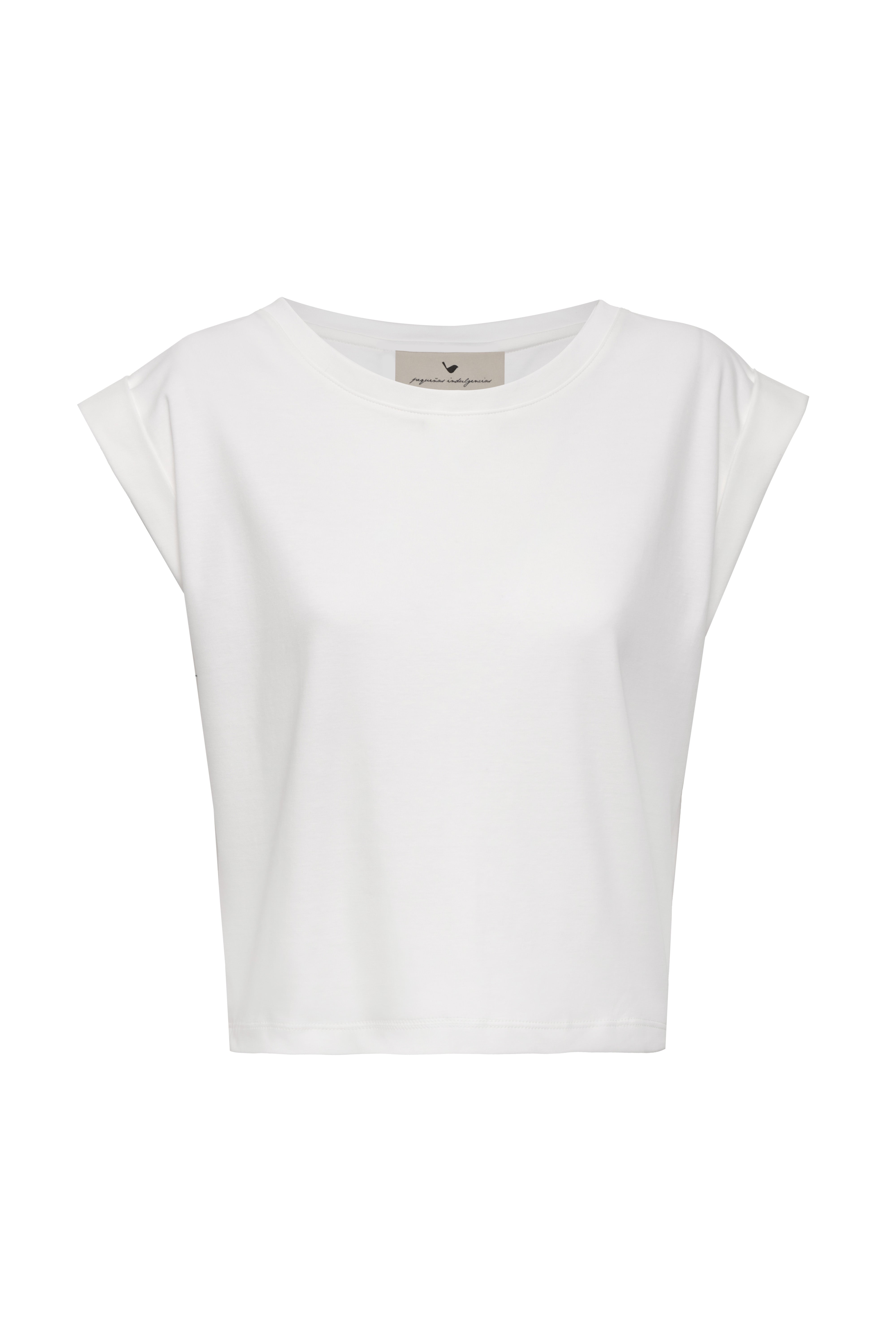 WHITE GROOVE T-SHIRT