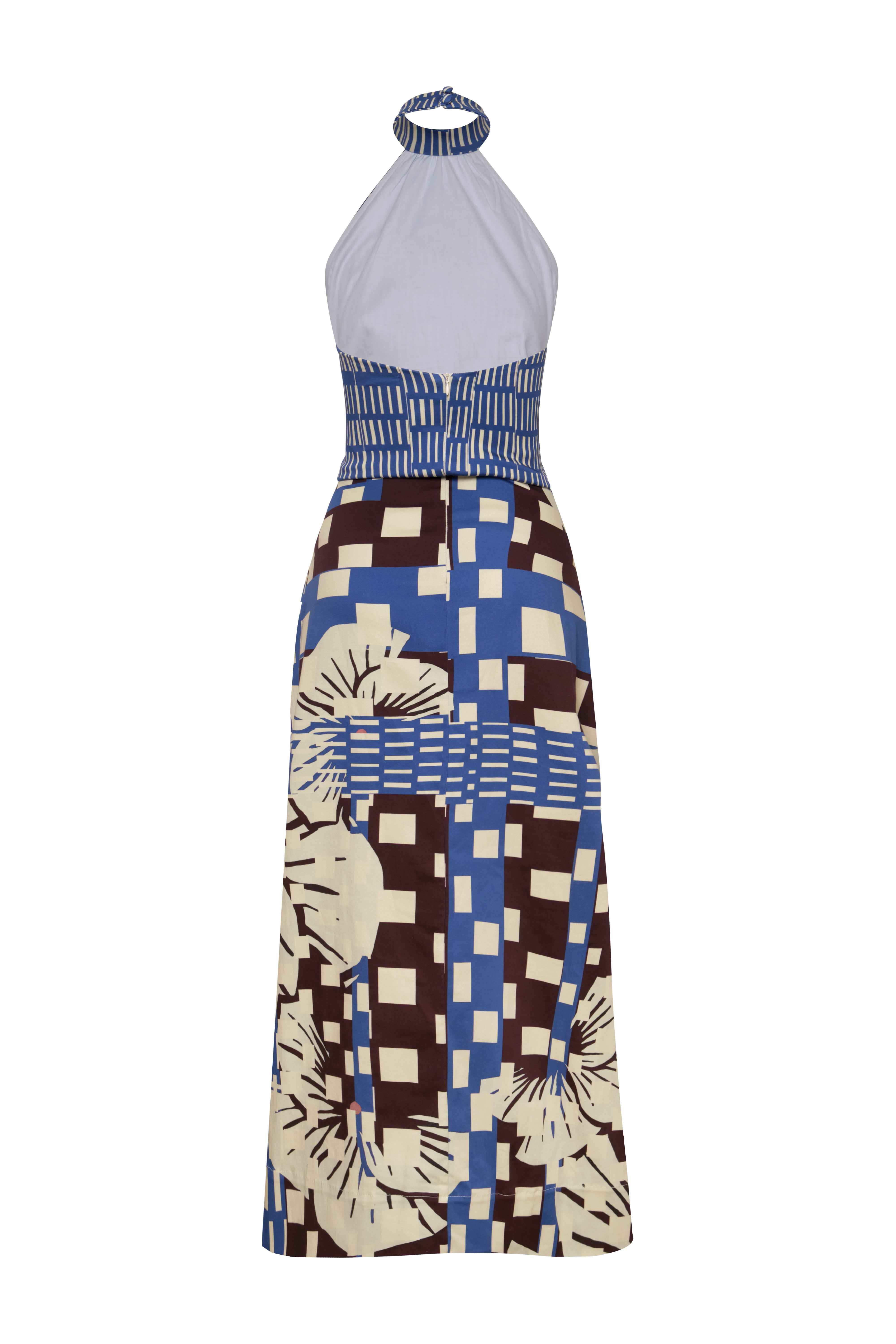 CALIXTA HALTER DRESS