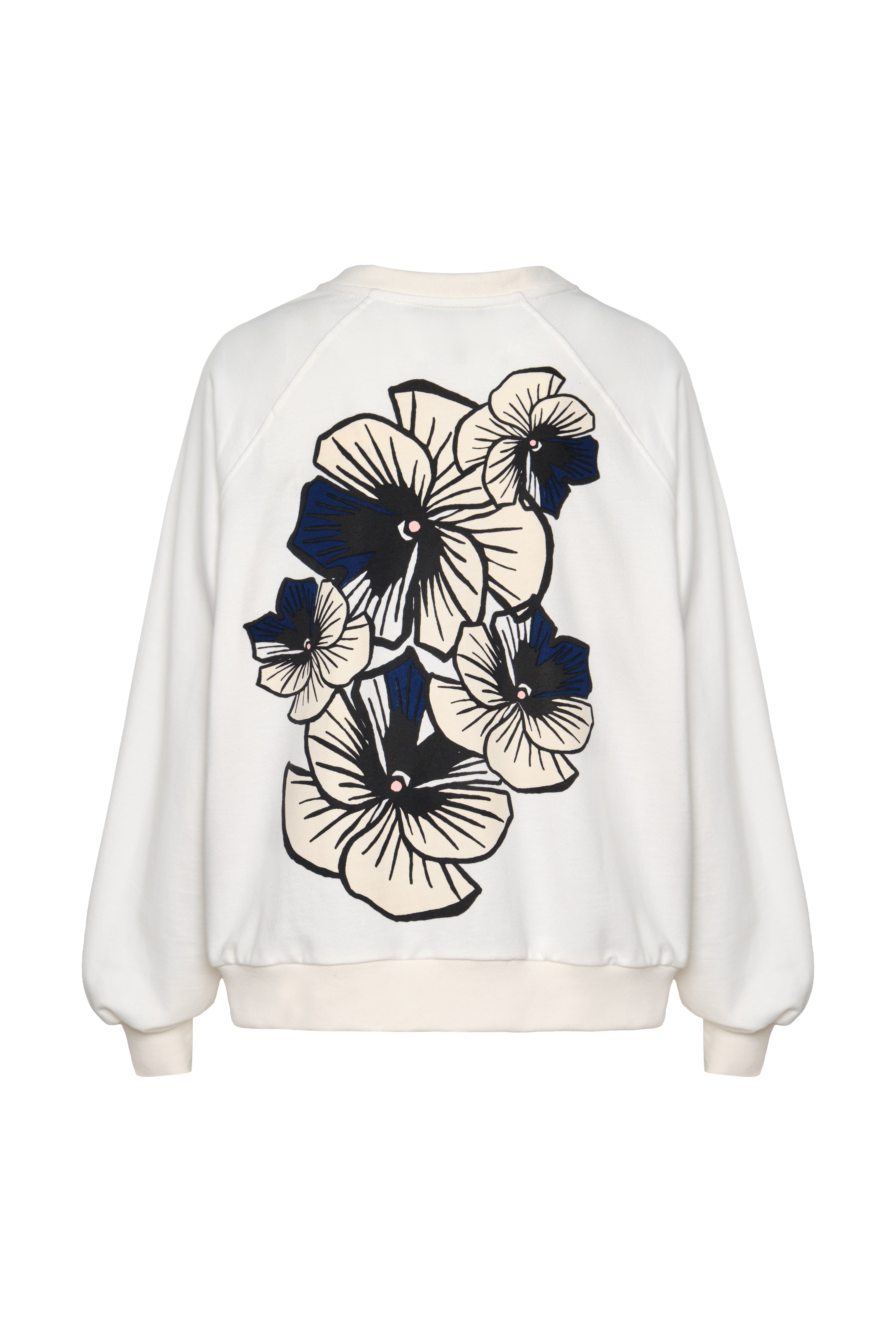 FLOWER CREWNECK SWEATER