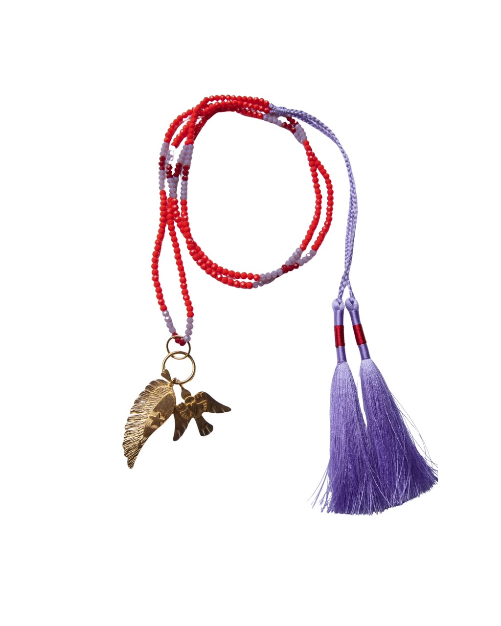 Sunset Plume Necklace